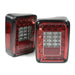 Rugged Ridge 12403.88 LED Tail Light Set; Pair; Smoke Tinted Lens; - Truck Part Superstore