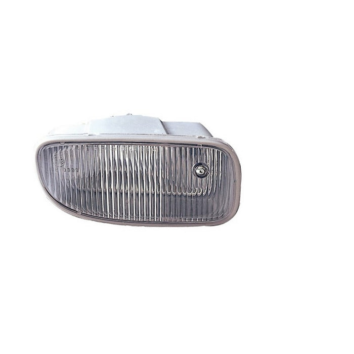 Omix 12407.04 Fog Light; Right; Clear; Gray Housing; - Truck Part Superstore