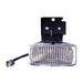 Omix 12407.05 Fog Light; Left; Clear; Black Housing; - Truck Part Superstore