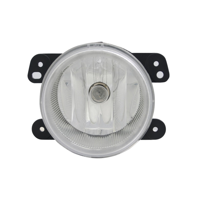 Omix 12407.16 Fog Light Assembly; Left Or Right; Clear; Sold Individually; Silver Housing; - Truck Part Superstore