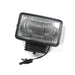 Omix 12407.18 Fog Light; Left Or Right; Clear; Sold Individually; Black Housing; - Truck Part Superstore