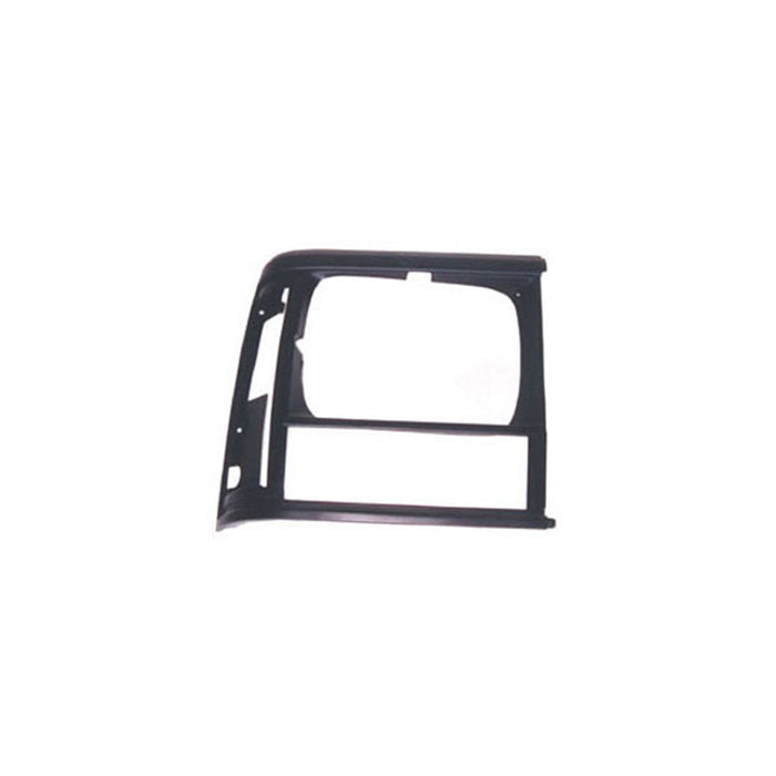 Omix 12419.15 Head Light Bezel; Left; Black; - Truck Part Superstore