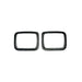 Rugged Ridge 12419.24 Replacement Headlight Bezel; Black Trim; - Truck Part Superstore