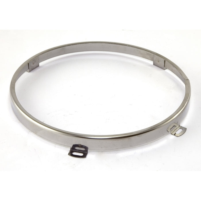Omix 12420.02 Head Light Retaining Ring; Steel; Stock Replacement; - Truck Part Superstore