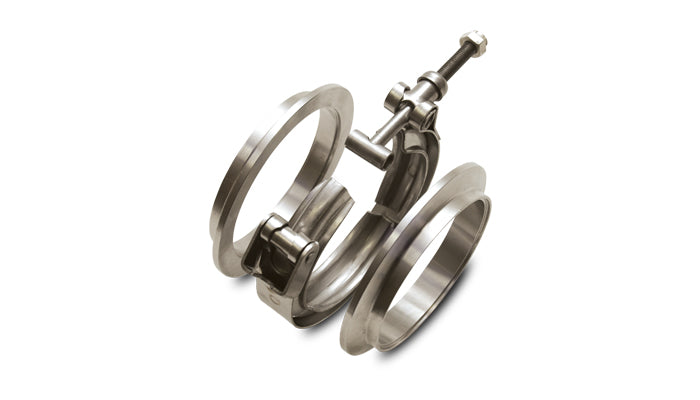 Vibrant Performance 12488 V-Band Titanium Flange Assembly; for 2.00 in. O.D. Tubing; - Truck Part Superstore