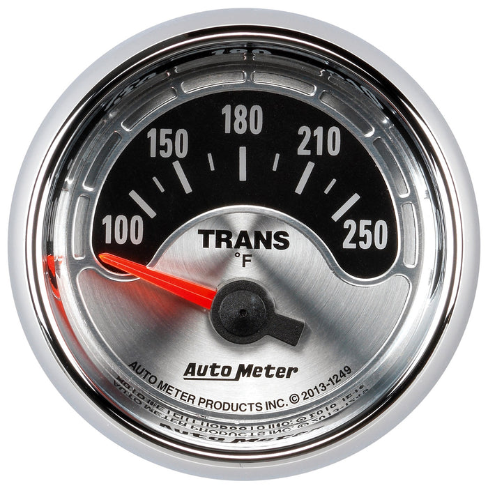 AutoMeter 1249 2-1/16in. TRANSMISSION TEMPERATURE; 100-250 deg.F; AMERICAN MUSCLE - Truck Part Superstore