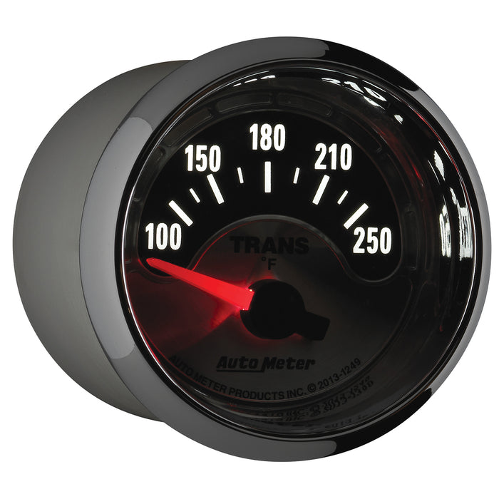 AutoMeter 1249 2-1/16in. TRANSMISSION TEMPERATURE; 100-250 deg.F; AMERICAN MUSCLE - Truck Part Superstore