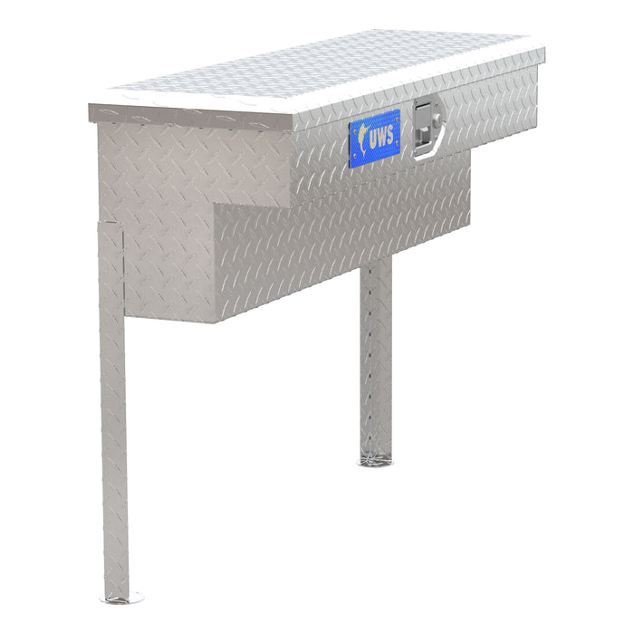 UWS TBSM-36 Bright Aluminum 36in. Truck Side Tool Box (LTL Shipping Only) - Truck Part Superstore
