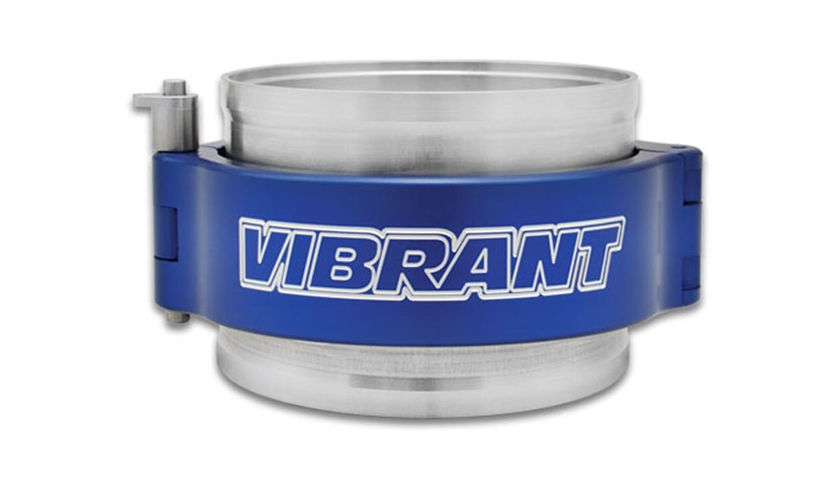 Vibrant Performance 12516B HD Clamp System Assembly; For 3in. O.D. Tubing; Blue; 6061 Aluminum; - Truck Part Superstore