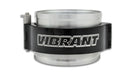 Vibrant Performance 12516 HD Clamp System Assembly; For 3in. O.D. Tubing; Anodized Black; 6061 Aluminum; - Truck Part Superstore