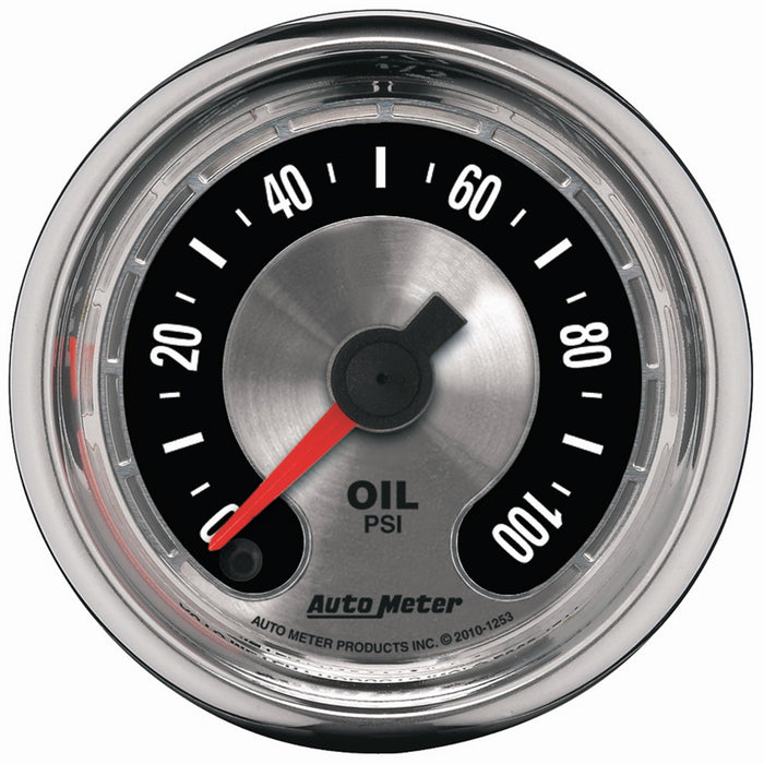 AutoMeter 1253 GAUGE; OIL PRESS; 2 1/16in.; 100PSI; DIGITAL STEPPER MOTOR; AMERICAN MUSCLE - Truck Part Superstore