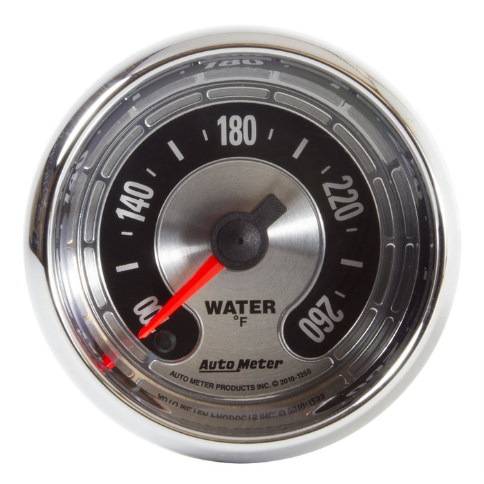 AutoMeter 1255 GAUGE; WATER TEMP; 2 1/16in.; 260deg.F; DIGITAL STEPPER MOTOR; AMERICAN MUSCLE - Truck Part Superstore