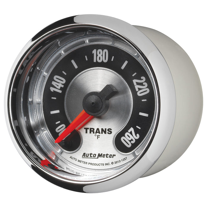 AutoMeter 1257 GAUGE; TRANS TEMP; 2 1/16in. 260deg.F; DIGITAL STEPPER MOTOR; AMERICAN MUSCLE - Truck Part Superstore
