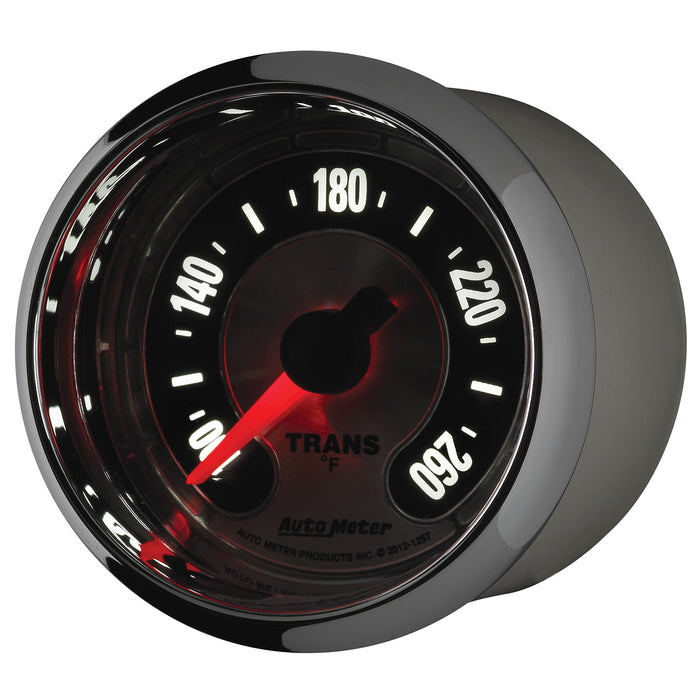 AutoMeter 1257 GAUGE; TRANS TEMP; 2 1/16in. 260deg.F; DIGITAL STEPPER MOTOR; AMERICAN MUSCLE - Truck Part Superstore