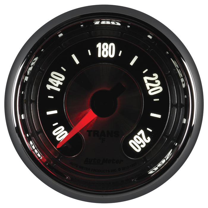 AutoMeter 1257 GAUGE; TRANS TEMP; 2 1/16in. 260deg.F; DIGITAL STEPPER MOTOR; AMERICAN MUSCLE - Truck Part Superstore