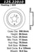 StopTech 125.22010CRY StopTech Cryostop Premium High Carbon Rotor; Rear - Truck Part Superstore