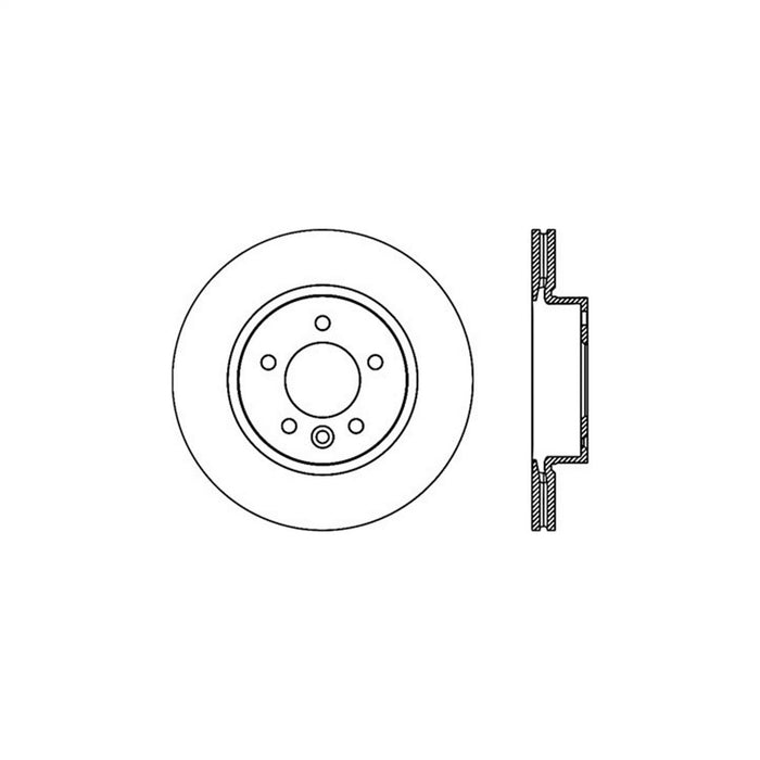 StopTech 125.22013CRY StopTech Cryostop Premium High Carbon Rotor; Front - Truck Part Superstore