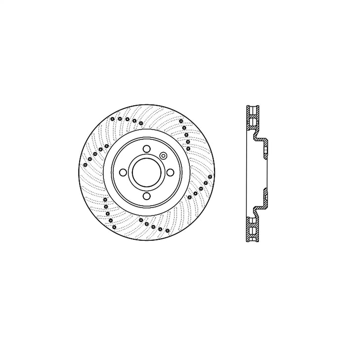 StopTech 125.22022CRY StopTech Cryostop Premium High Carbon Rotor; Front - Truck Part Superstore