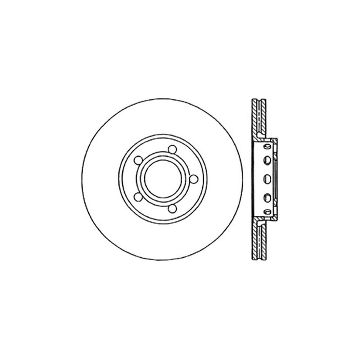 StopTech 125.33039CRY StopTech Cryostop Premium High Carbon Rotor; Front - Truck Part Superstore
