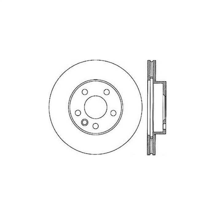 StopTech 125.33052CRY StopTech Cryostop Premium High Carbon Rotor; Front - Truck Part Superstore