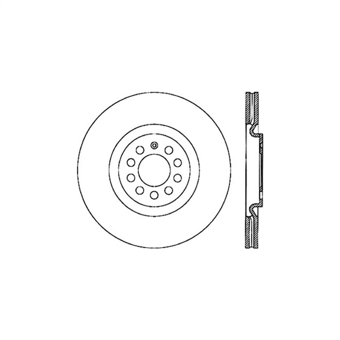 StopTech 125.33062CRY StopTech Cryostop Premium High Carbon Rotor; Front - Truck Part Superstore