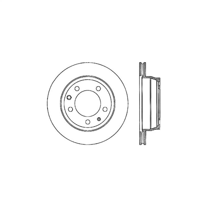 StopTech 125.33078CRY StopTech Cryostop Premium High Carbon Rotor; Rear - Truck Part Superstore