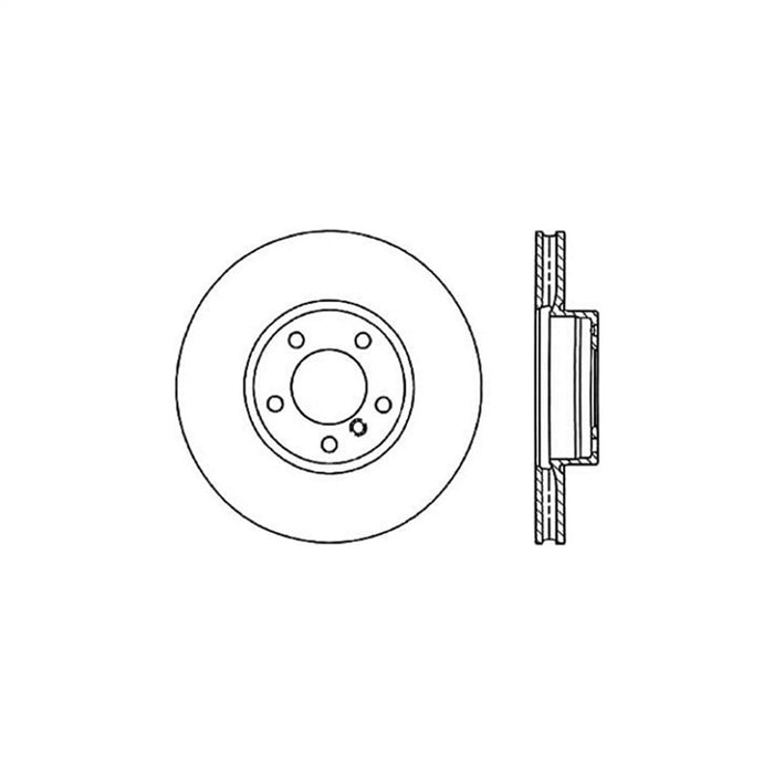 StopTech 125.33079CRY StopTech Cryostop Premium High Carbon Rotor; Front Right - Truck Part Superstore