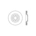 StopTech 125.33096CRY StopTech Cryostop Premium High Carbon Rotor; Front - Truck Part Superstore