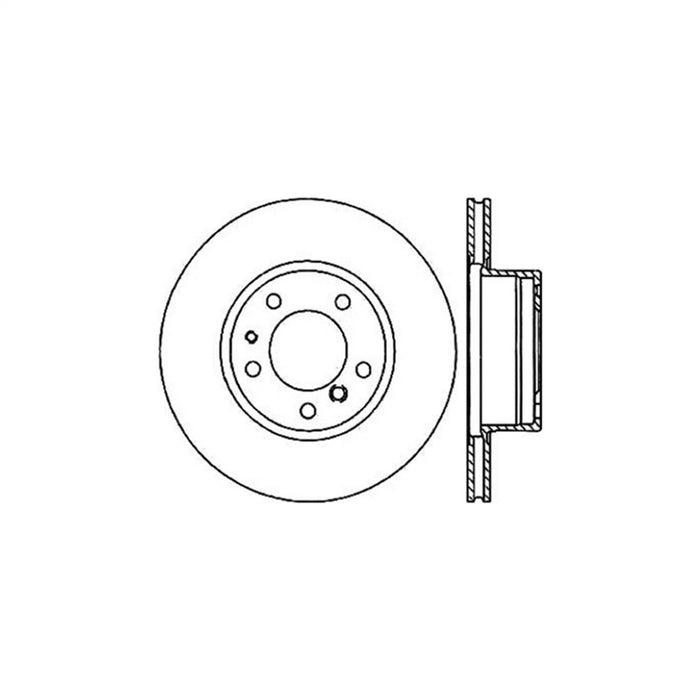 StopTech 125.34024CRY StopTech Cryostop Premium High Carbon Rotor; Front - Truck Part Superstore