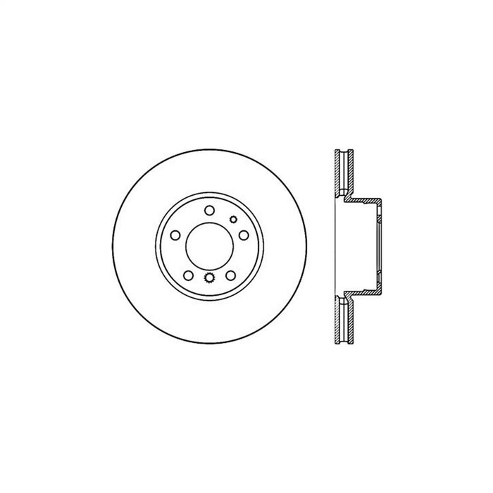 StopTech 125.34031CRY StopTech Cryostop Premium High Carbon Rotor; Front - Truck Part Superstore
