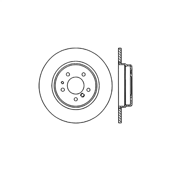 StopTech 125.34032CRY StopTech Cryostop Premium High Carbon Rotor; Rear - Truck Part Superstore