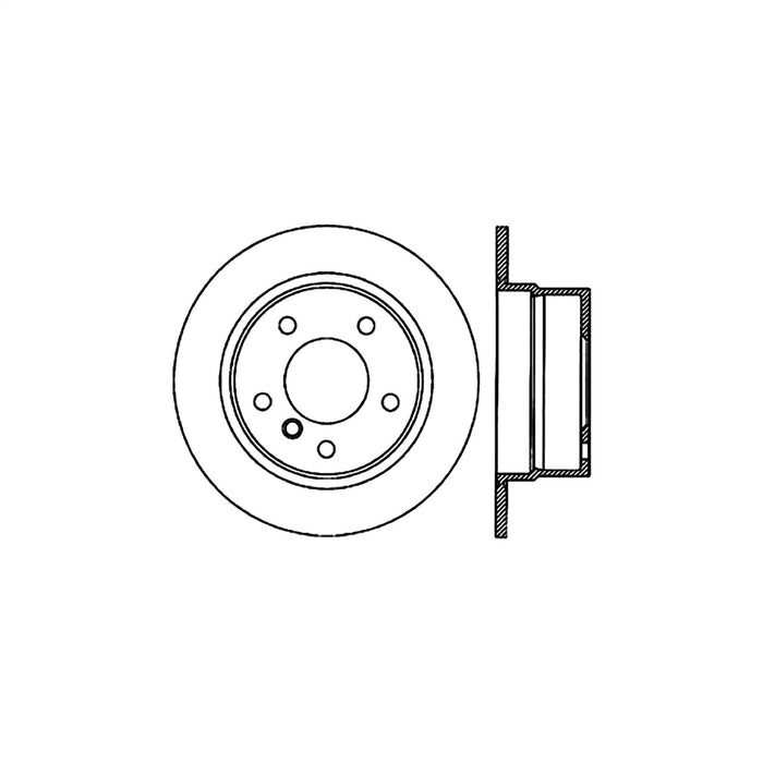 StopTech 125.34047CRY StopTech Cryostop Premium High Carbon Rotor; Rear - Truck Part Superstore