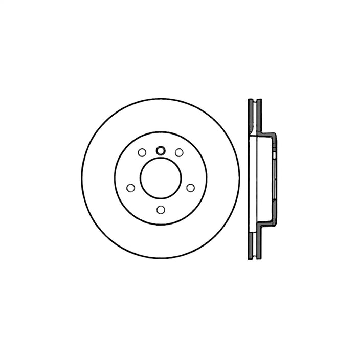 StopTech 125.34048CRY StopTech Cryostop Premium High Carbon Rotor; Front - Truck Part Superstore