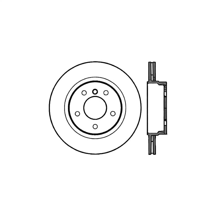 StopTech 125.34049CRY StopTech Cryostop Premium High Carbon Rotor; Rear - Truck Part Superstore