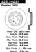 StopTech 125.34057CRY StopTech Cryostop Premium High Carbon Rotor; Rear - Truck Part Superstore