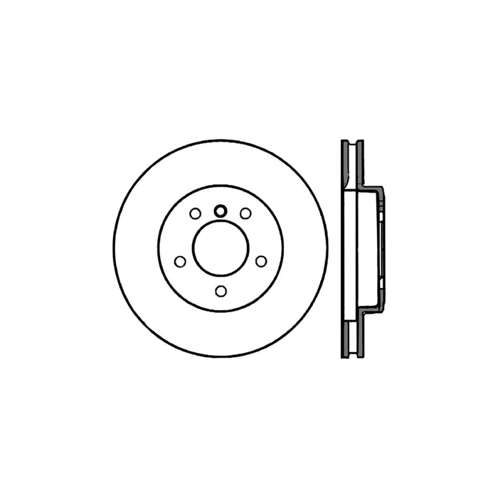 StopTech 125.34060CRY StopTech Cryostop Premium High Carbon Rotor; Front - Truck Part Superstore
