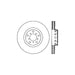 StopTech 125.34063CRY StopTech Cryostop Premium High Carbon Rotor; Front Right - Truck Part Superstore