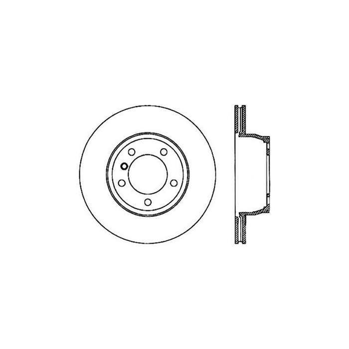 StopTech 125.34064CRY StopTech Cryostop Premium High Carbon Rotor; Front - Truck Part Superstore