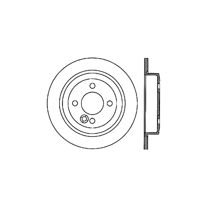StopTech 125.34066CRY StopTech Cryostop Premium High Carbon Rotor; Rear - Truck Part Superstore