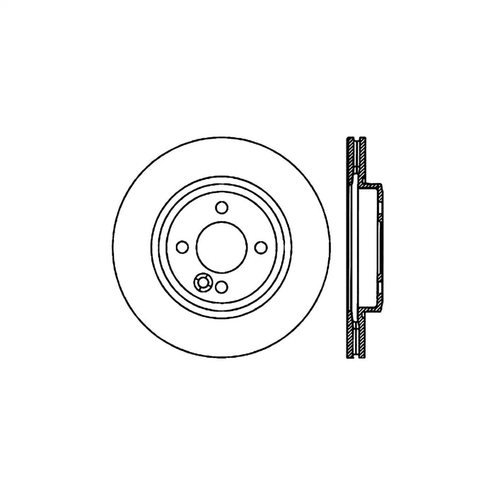 StopTech 125.34067CRY StopTech Cryostop Premium High Carbon Rotor; Front - Truck Part Superstore