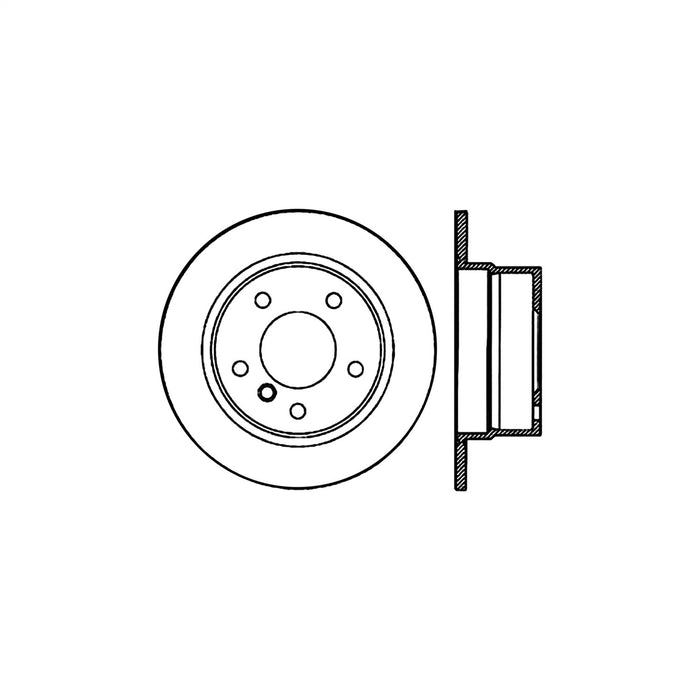 StopTech 125.34068CRY StopTech Cryostop Premium High Carbon Rotor; Rear - Truck Part Superstore