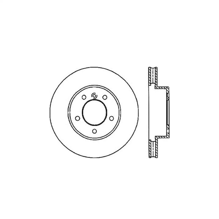 StopTech 125.34075CRY StopTech Cryostop Premium High Carbon Rotor; Front - Truck Part Superstore