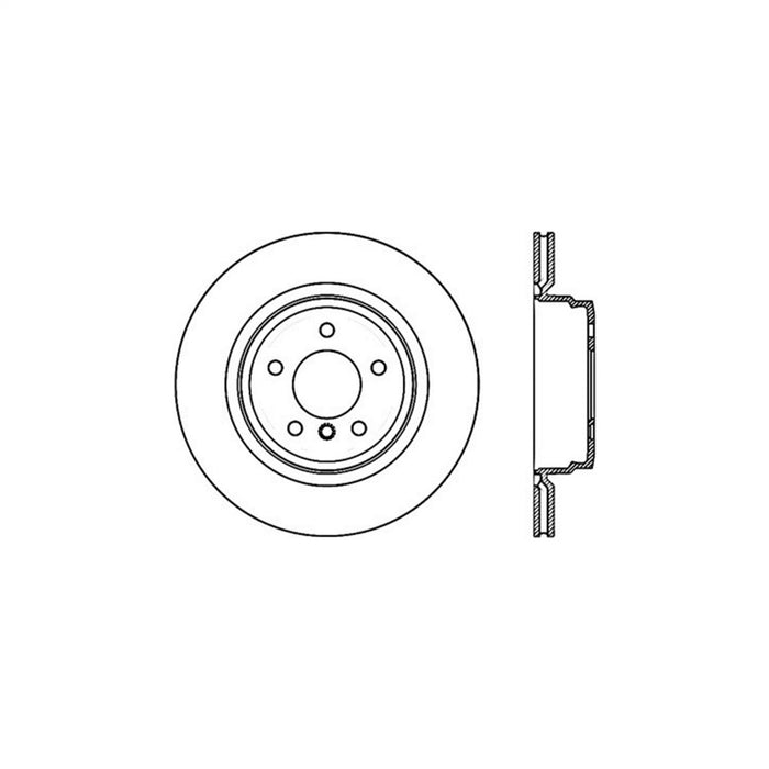 StopTech 125.34080CRY StopTech Cryostop Premium High Carbon Rotor; Rear - Truck Part Superstore