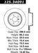 StopTech 125.34091CRY StopTech Cryostop Premium High Carbon Rotor; Rear - Truck Part Superstore