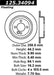 StopTech 125.34094CRY StopTech Cryostop Premium High Carbon Rotor; Rear - Truck Part Superstore
