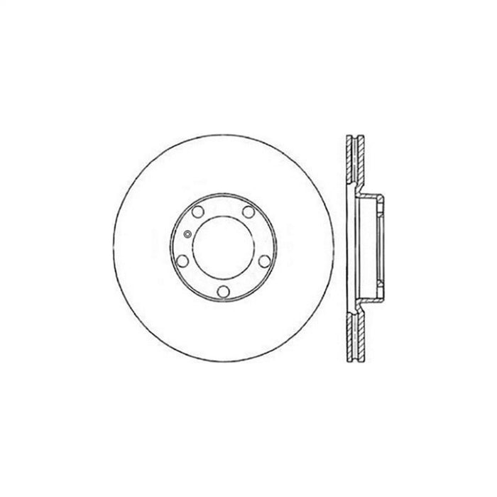 StopTech 125.34096CRY StopTech Cryostop Premium High Carbon Rotor; Front - Truck Part Superstore