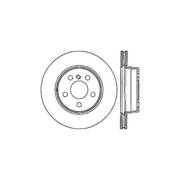 StopTech 125.34097CRY StopTech Cryostop Premium High Carbon Rotor; Rear - Truck Part Superstore