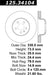StopTech 125.34104CRY StopTech Cryostop Premium High Carbon Rotor; Front - Truck Part Superstore
