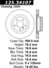 StopTech 125.34107CRY StopTech Cryostop Premium High Carbon Rotor; Rear - Truck Part Superstore