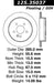 StopTech 125.35037CRY StopTech Cryostop Premium High Carbon Rotor; Rear - Truck Part Superstore